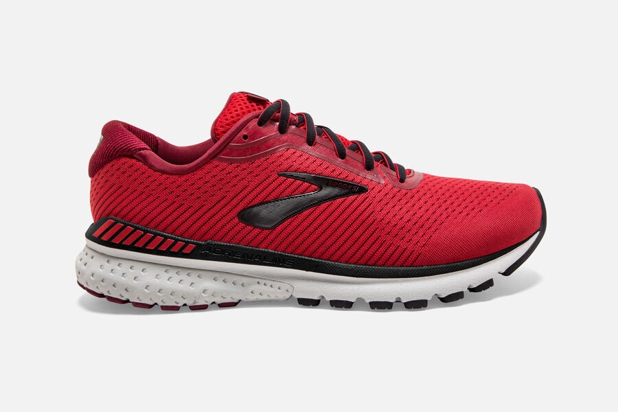 Zapatillas Running Brooks Adrenaline GTS 20 Hombre Rojas/Negras/Gris España TFMN83694